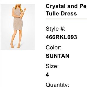 Michael Kors Collection Runway Dress. Size 4.